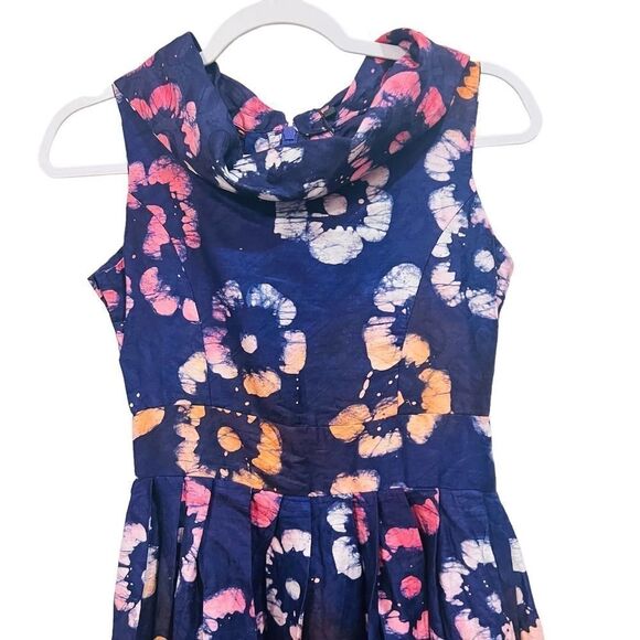 Busayo Womens Ore Scoop Neck Dress in Dark Purple Small - Picture 6 of 11